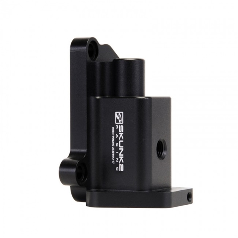 Honda Prelude VTEC Solenoid Housing - Skunk2 Racing - Black Series Billet - Black Anodized - `97-`01